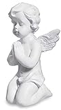 Fabriqué en résine Puckator Figurine chérubin, Ange priant à Genoux Statue Statuette Mariage baptême Noël déco 6cm