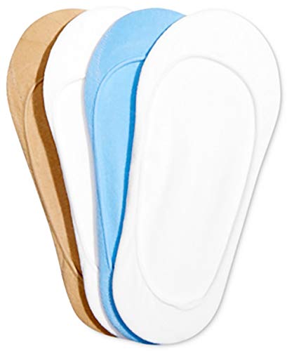 Hue Women's 4-Pack Classic Cotton Liner Socks