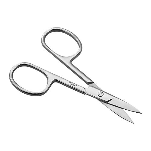 Lanossi Beauty & Care Tesoura Em Aço Para Unhas Ponta Reta Silver