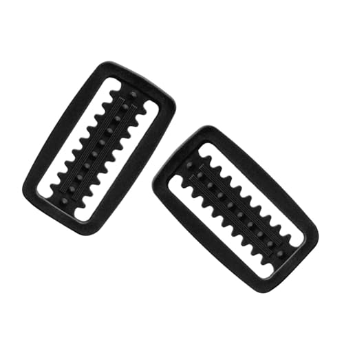 MLWSKERTY 2Pcs Scubas Diving Weight Belt Keeper Retainer Replacement Diving Webbing Belt Slide Stoppers Weight Retainer Clip