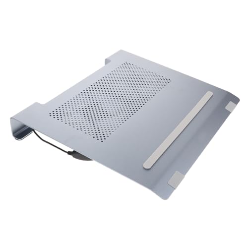 Base de aluminio con doble ventilador para laptop hasta 17.3" miniatura 4
