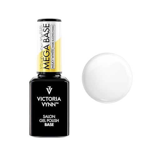Victoria Vynn Mega Base BLANC LAITEUX Ongles Durs et Longs Vernis Gel Hybride UV LED (Blanc Laiteux, 15ml) Victoria Vynn Mega Base BLANC LAITEUX Ongles Durs et Longs Vernis Gel Hybride UV LED (Blanc Laiteux, 15ml)