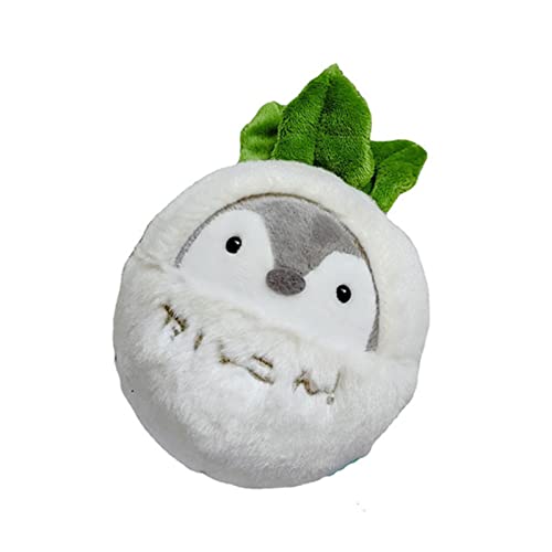 YOZUMD 12cm Penguin Keychain, Soft Adorable Radish Doll Cross-Dressing Plush Toy,PP Cotton Stuffed A