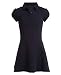 Nautica Little Girls' Uniform Polo Dress, Navy, 6