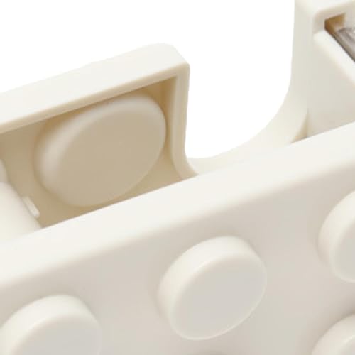 Dispensador de fita 10,7 x 5,2 x 4 cm suporte de rolo de etiquetas empilhável de plástico bonito em