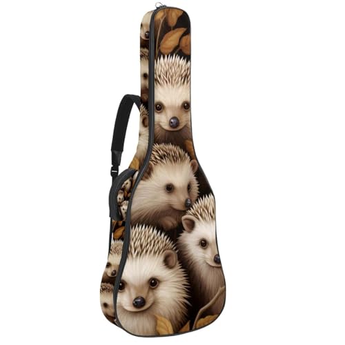 Sac de transport pour guitare acoustique étanche 101,6 cm avec poches et rembourrage