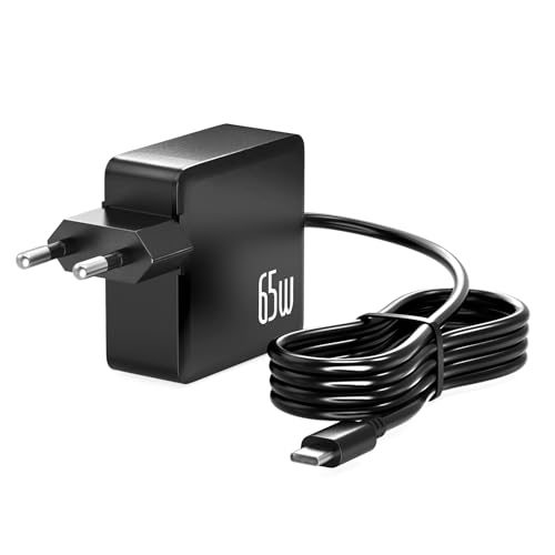 [Caricatore Computer 65W USB C] Caricatore PC 65W USB C per Dell Latitude 3400 3500 5420 5430 5480 5580 5490 5590 5300 5400 7300 7400 7280 7390 2in1 Dell XPS 11 13 15 17 Dell Vostro 14 15 Dell Chromebook 11 13 14 Dell Precision Inspiron Venue Optiplex, ASUS Zenbook, Acer Chromebook, Samsung Chromebook, HUAWEI Matebook, Google PixelBook
