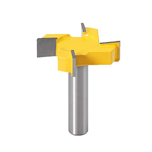 Profession Cnc Spoilboard Surfacing Router Bit 1/2 Inch Shank Slab Flattening Planing Bits 2 Inch Cutting Diameter Carbide Planer Bit Woodworking Router Tool cover