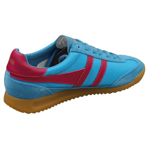 Gola Tornado Womens Fashion Trainers in Blue Fuchsia2