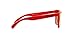 Oakley OO9013 Frogskins Square Sunglasses, Matte Red/Fire Iridium, 55 mm