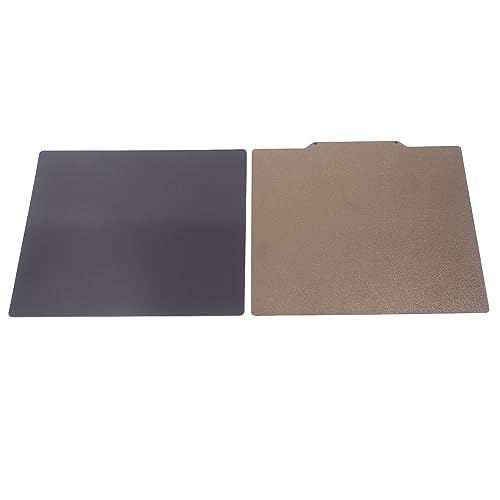 Double Sided Flexible PEI Spring Steel Sheet for 3D Printer 300 X 300mm for CR10 Series Smooth PET Rubber Magnetic Base