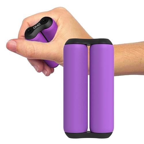 Image of ONO Roller - Handheld Fidget Toy for Adults | Help Relieve Stress, Anxiety, Tension | Promotes Focus, Clarity | Compact, Portable Design (Purple, Full Size - ABS Plastic)