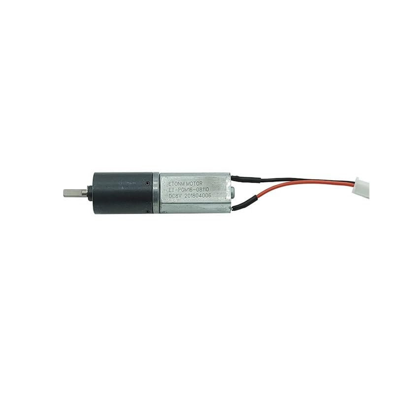 Motor de 16mm y bajo voltaje idóneo para automatizar persianas y maquetas