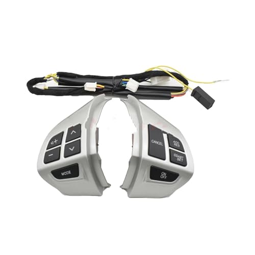Bouton de volant Silver Black finition soignée pour Outlander ASX