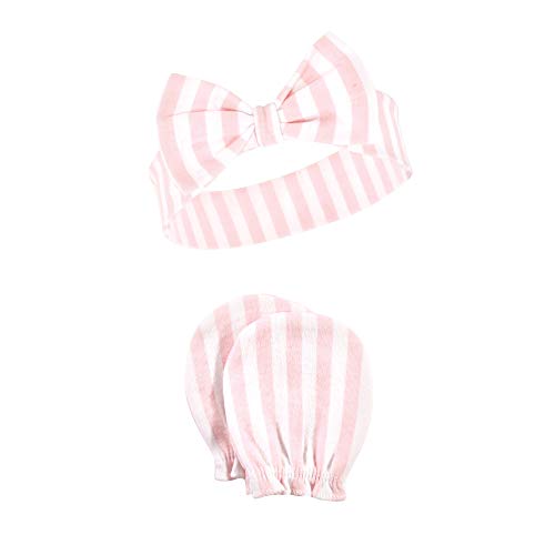 Hudson Baby Unisex Baby Cotton Headband And Scratch Mitten Set, Ice Cream, 0-6 Months #TOP2