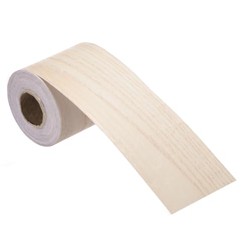 Image of MECCANIXITY Wood Grain Repair Tape, 2 Inch x 33 Feet Self Adhesive Wood Grain Tape Multi-Purpose Wallpaper Border Trim for Furniture Floors Windows Doors Tables Home DIY Projects, Natural Oak