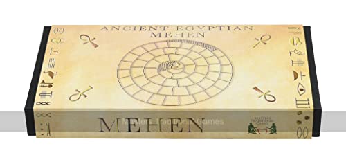 Masters Mehen Game, Ancient Egyptian Game of the Serpent, The oldest board game in the world, Board Game for 2-4 Players - Image 2