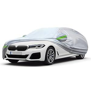 KEYOOG 6-layer Full Car Cover Is All-weather Waterproof, Universal In All Seasons, Snow Prevention, Rainproof, Acid Rainproof, Sunscreen, Ultraviolet-proof, Universally Applicable To Sedan (188″-198″)