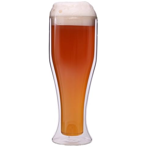 Feelino Vaso de Cerveza de Trigo de Doble Pared de 500 ml Cover