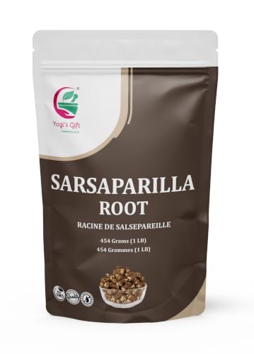 Racine sarsaparille entière 454 g, sarsaparille indienne