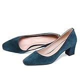 Lutalica W Zapatos de vestir clásicos cerrados con punta redonda de cuero...