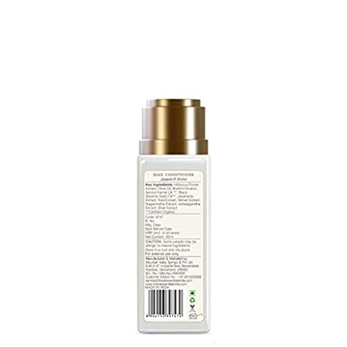 Image of Forest Essentials Hair Conditioner Japapatti & Brahmi | Ayurvedic Hair Conditioner | Nourishing Natural Conditioner for Dry, Frizzy & Chemically Treated Hair | For Women & Men | Travel Size