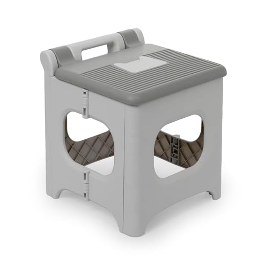 TORIOX Portable Folding Stool Heavy Duty Plastic Mini Stool for A...