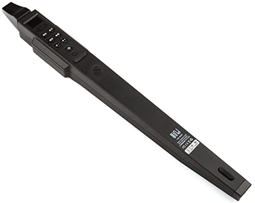 Mini Digital Wind Instrument Electronic Wind instrument with Built-in Battery Charging Mode for Imitation of various musical instrument sounds (Black)