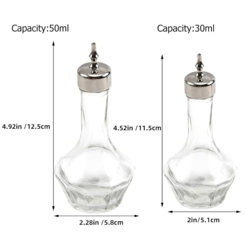 Botellas de bitter de vidrio de 30ml y 50ml con tapón Gadpiparty para bar 3