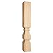 Hardware Resources P41MP Square Greek Wood Post (Island Leg)