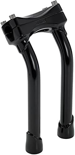 Biltwell Black (MP-010-HD-BK) 10" Murdock Pullback Risers