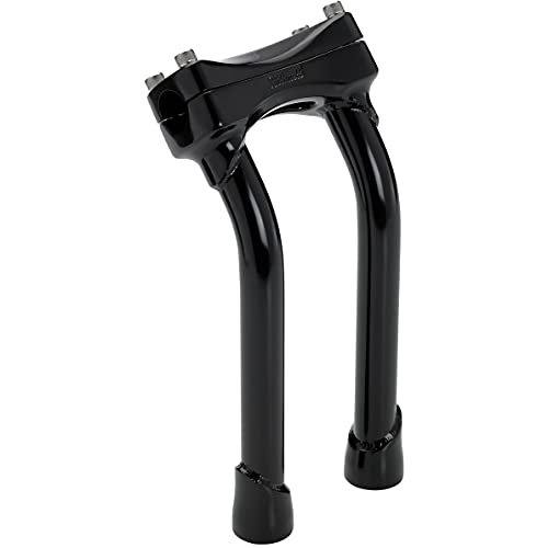 Biltwell Black (Mp-010-Hd-Bk) 10" Murdock Pullback Risers #TOP20