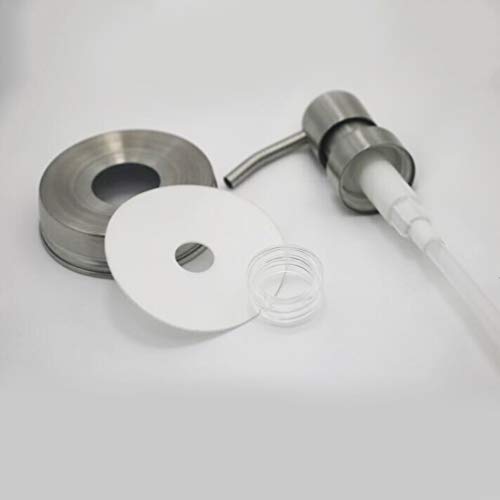 DOITOOOL - 2 dispenser per sapone in acciaio inox