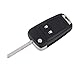 Produktbild 2 Button Schlüssel Gehäuse Case Gehäusedeckel +Uncut Blade für Vauxhall Opel Astra Insignia