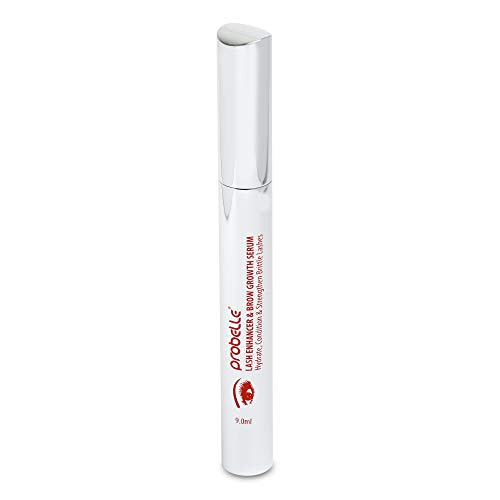 Probelle Lash & Brow Growth Serum, Eyelash Enhancer and Eyebrow Formula with Sympeptite Bioactive Peptide Blend, 9 mL