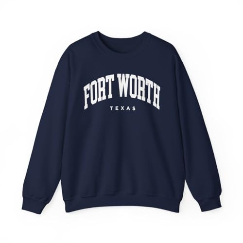 Fort Worth Texas Adult Unisex Crewneck Sweatshirt