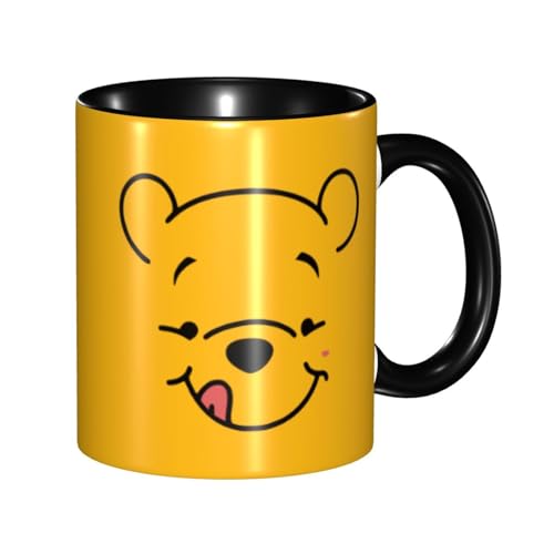 くまのプーさん マグカップ 330ml ティーカップ コーヒーカップ カップ セラミック Mug Cup 軽量 直接ドリップ おしゃれ かわいい 電子レンジ対応 グッズ オフィス 家用 プレゼント