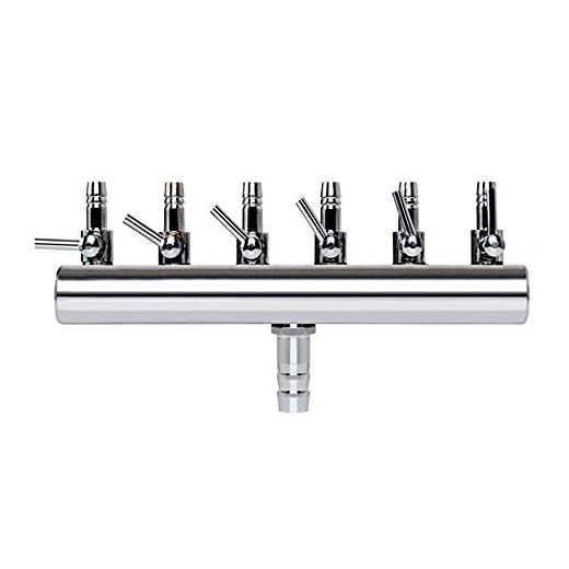 Amasawa Control De Flujo De Acuario Aire,Válvula De Control De Palanca De Divisor De Flujo De Aire De Acero Inoxidable,Válvula De Control De Flujo De Aire De Acuario Distribuidor Palanca