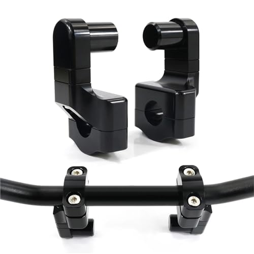 Risers guidon 22mm rotatifs CNC pour longs trajets Triumph