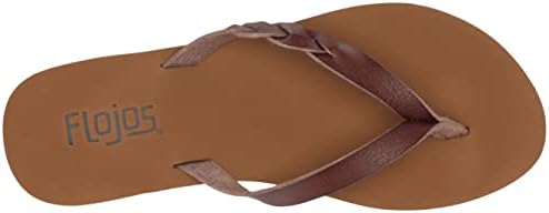 FLOJOS Women's Serenity Flip-Flop, tan, 7 | Image 4