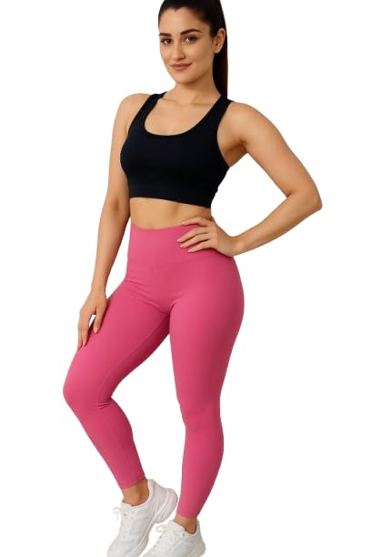 rainmaind Women's Activewear Set, Zip Front Sports Bra with Leggings, High Waist Workout Set-picture-38