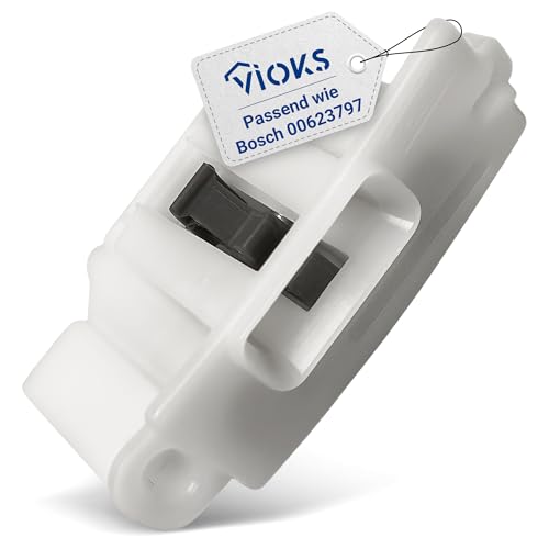 VIOKS Cerradura de puerta de repuesto para Bosch Siemеns 623797 00623797 10012042 10022250 cerradura de puerta para iQ300 iQ500 iQ700 iQ800 Avantixx EcoLogixx Logixx Serie 4 secadora secadora