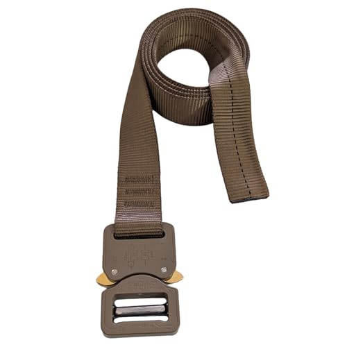 Military Hiking Riggers Mil-Spec 1" Nylon Webbing Waist Belt with COBRA ProStyle Quick Release Buckle3