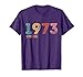 1973 Pro Roe Pro Choice Women Rights Feminist T-Shirt