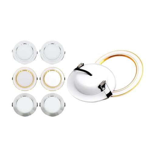 4 �� LED �_�E�����C�g 5 ���b�g 9 ���b�g 12 ���b�g 15 ���b�g 18 ���b�g AC110V 220 V DC12V 24 V ���^�V�䃉���v���E���h Led �p�l���_�E�����C�g�X�|�b�g���C�g�Ɩ�(White Card Deduction,