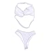 Dovewill 1/6 Scale Female Bikini Underwear Swimsuit for Phicen Action Figure White