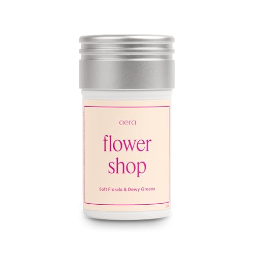 Aera Flower Shop - Deodorizing Home Fragrance Scent Refill - Notes of Soft Florals & Dewy Greens - 25mL - For Use With Aera Diffuser (Sold Separately)