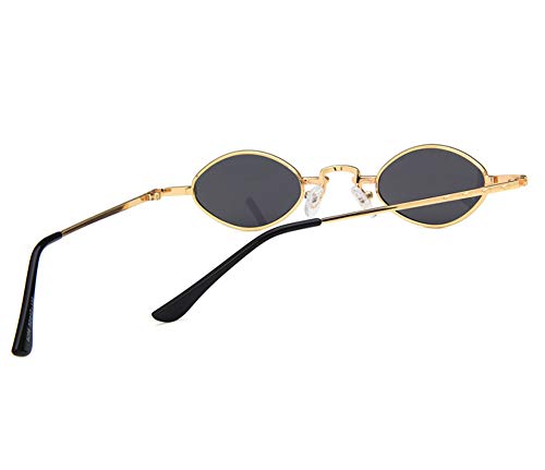 Shiratori Unisex Sunglasses Retro Red Drive Holiday Oval Non-Polarized UV4004