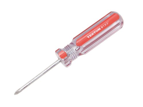 TEKTON 27014 No.1 Phillips by 3-Inch Pro Screwdriver [Older Model]