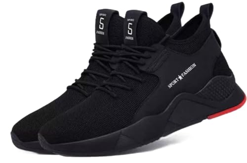 Image of King Everyday Running Sneakers with Durable Grip Sole and Breathable Athletic Structure Black 9